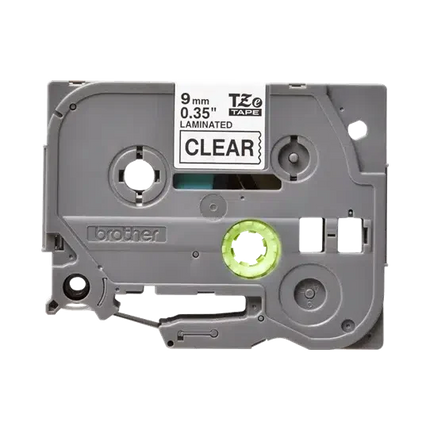 Brother Label Cartridge Black on Clear
