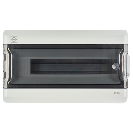 Lewden 18/65ENC 18 Module Polycarbonate IP65 Enclosure