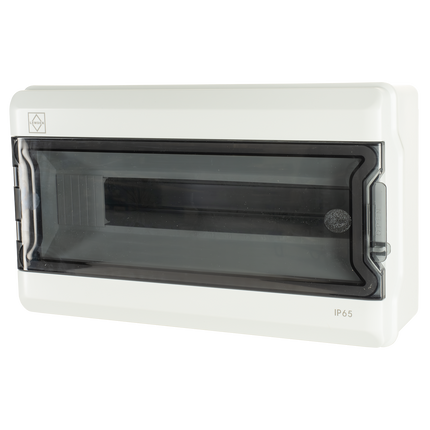 Lewden 18/65ENC 18 Module Polycarbonate IP65 Enclosure