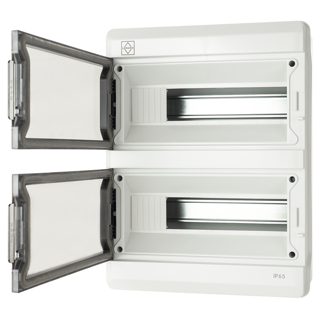 Lewden 26/65ENC 26 Module Polycarbonate IP65 Enclosure