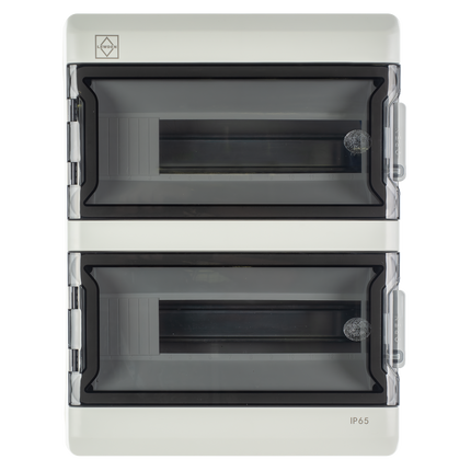 Lewden 26/65ENC 26 Module Polycarbonate IP65 Enclosure