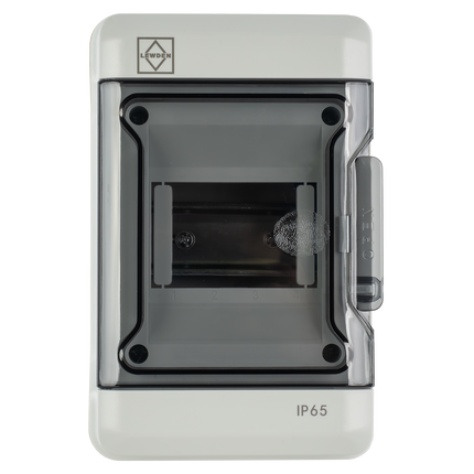 Lewden 4/65ENC 4 Module Polycarbonate IP65 Enclosure