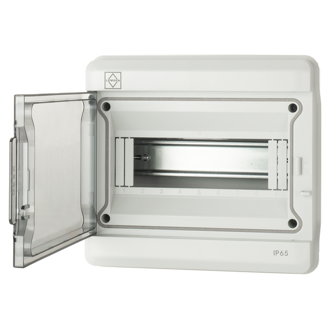 Lewden 9/65ENC 9 Module Polycarbonate IP65 Enclosure