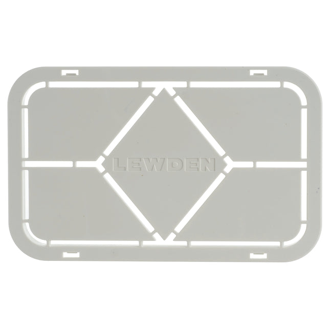 Lewden CUGR-LR 100mm x 60mm Rear Cable Entry Plate (Pack of 3)