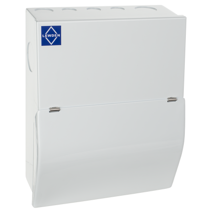 Lewden PRO-R06W-R1S 5 Way RCBO Consumer Unit with Surge Protection