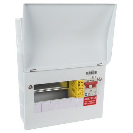 Lewden PRO-R06W-R1S 5 Way RCBO Consumer Unit with Surge Protection
