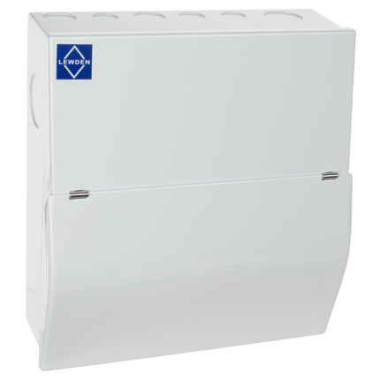 Lewden PRO-R08W-R1S 7 Way RCBO Consumer Unit with Surge Protection