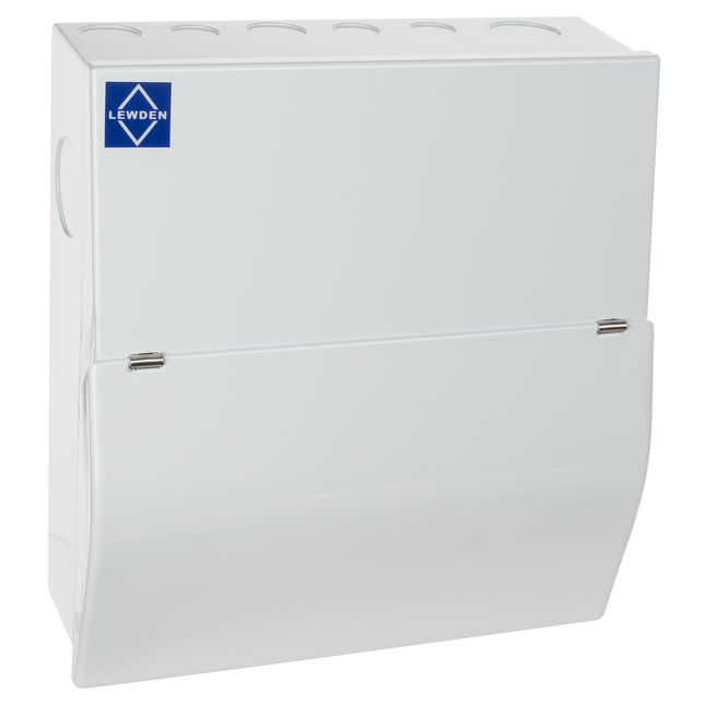 Lewden PRO-R08W-R1S 7 Way RCBO Consumer Unit with Surge Protection