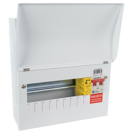 Lewden PRO-R08W-R1S 7 Way RCBO Consumer Unit with Surge Protection