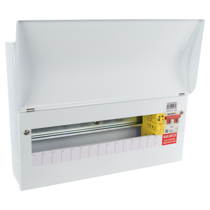 Lewden PRO-R14W-R1S 13 Usable Way Consumer Unit with Main Switch & Type 2 Surge